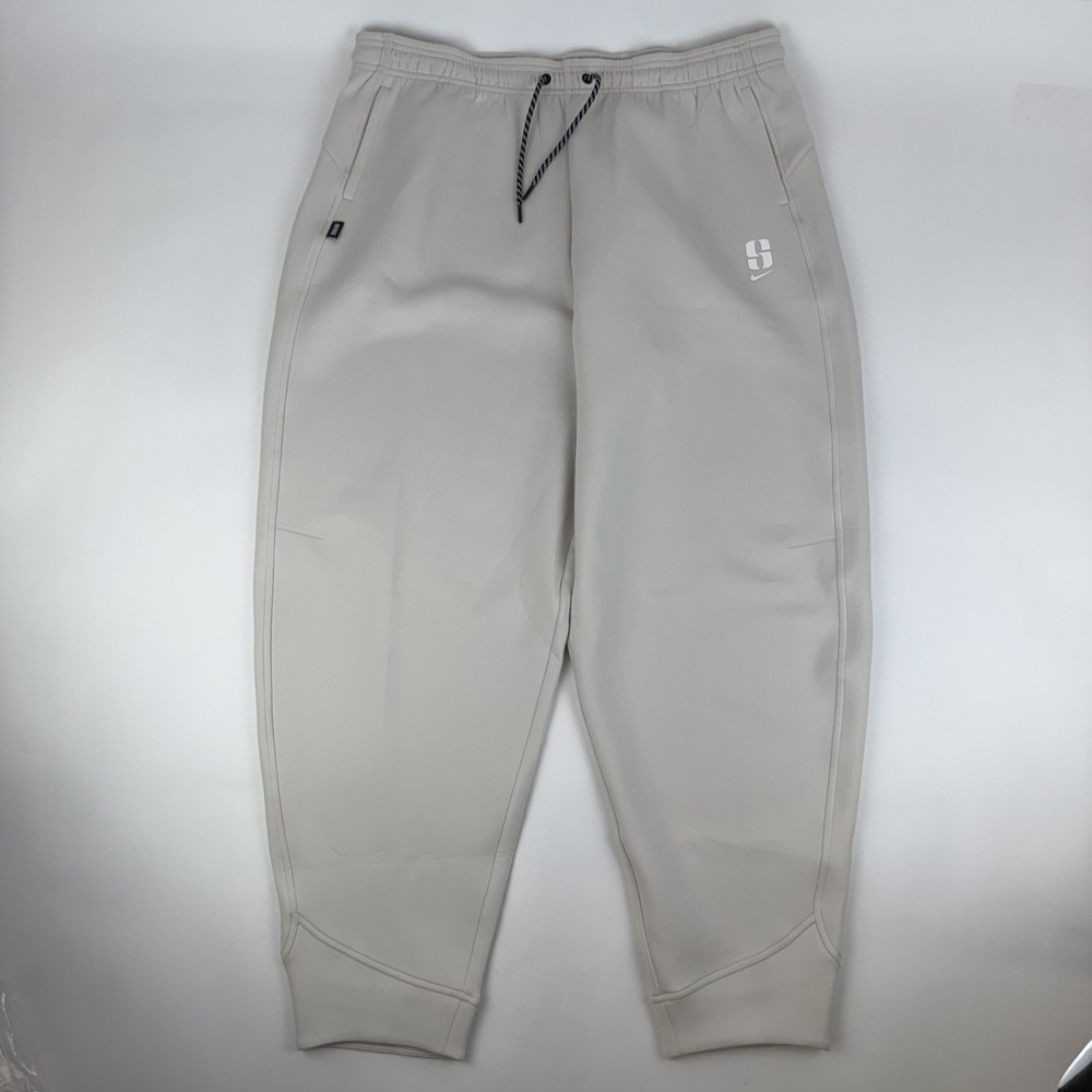New Womens Nike Sabrina Dri-FIT Loose Basketball Ivory Pants Size XLarge NWT